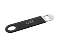 Detailopname van de zwarte Hendi Barup flesopener