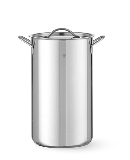 Detail van de Hendi aspergepan 833100 met sandwichbodem
