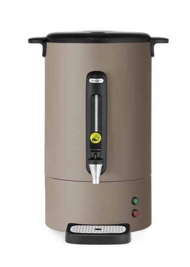 Hendi percolator 14 liter mat taupe voor horeca