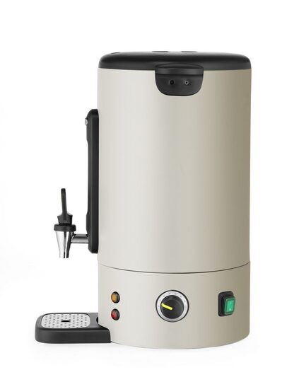 Detailopname tapkraan Hendi warme dranken ketel 16 liter