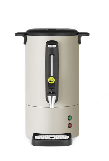 Hendi percolator 7 liter mat lichtgrijs voor horeca