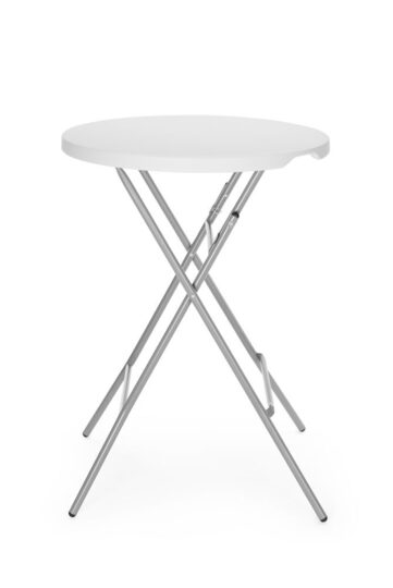 Witte inklapbare statafel Hendi 80cm