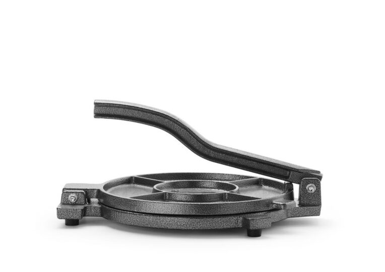 Bovenaanzicht van de Hendi tortillapers 26 cm