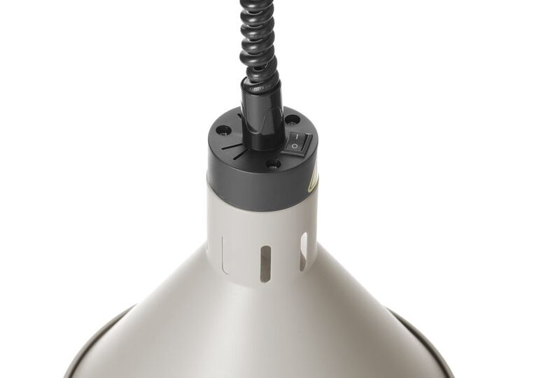 Hendi warmtelamp 250W voor het warmhouden van gerechten