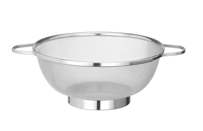 Professionele Hendi keukenzeef met een diameter van 25,7 cm voor de horeca