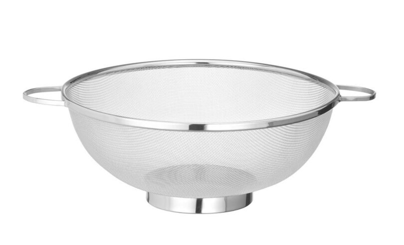 Professionele Hendi RVS zeef 31 cm voor de horeca