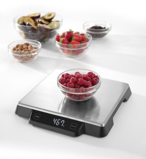 Grote Capaciteit, Grote Precisie: Ideaal voor het afwegen van grote hoeveelheden deeg of ingrediënten tot 15 kg, zonder in te leveren op de nauwkeurigheid van 1 gram.