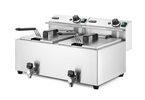 Bedieningspaneel van de Hendi 2x3500W friteuse