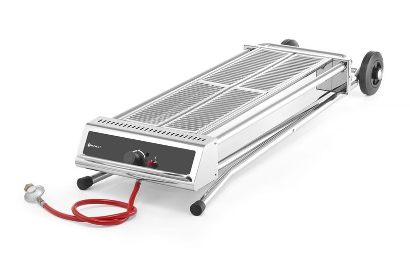 Duurzame RVS Hendi Powergrill Xenon-Pro gasbarbecue