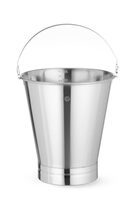 Professionele RVS emmer 15 liter met voet voor horeca