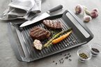 Hendi grillplaat voor inductie in een horecakeuken