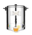 Zijaanzicht Hendi 30 liter RVS drankenketel