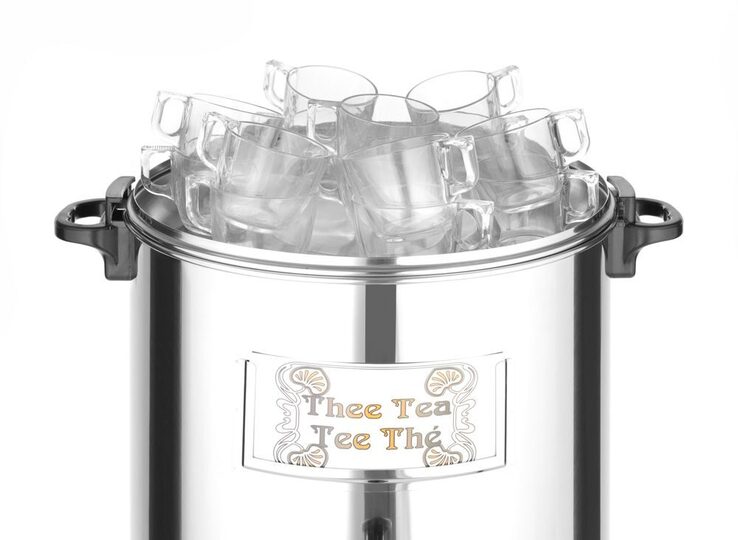 Stevige handgrepen Hendi 30 liter drankenketel