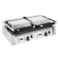 Buffalo dubbele contactgrill met vlakke platen voor professionele horeca