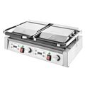 Buffalo CU610 extra grote dubbele contactgrill met vlakke bakplaten