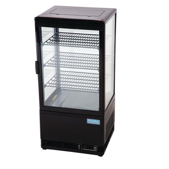 Deurdetail van de Polar C-Serie zwarte koeling