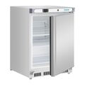 Zijaanzicht van de Polar C-Series RVS koelkast