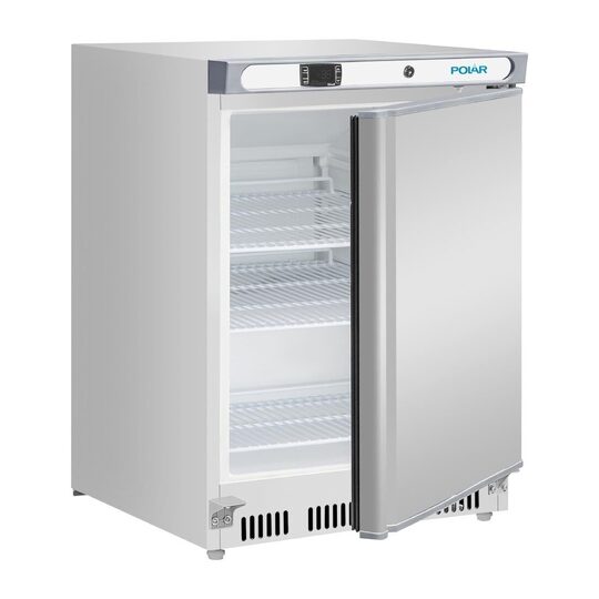 Zijaanzicht van de Polar C-Series RVS koelkast