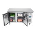 Interieur van de Polar 2-deurs koelwerkbank UA047
