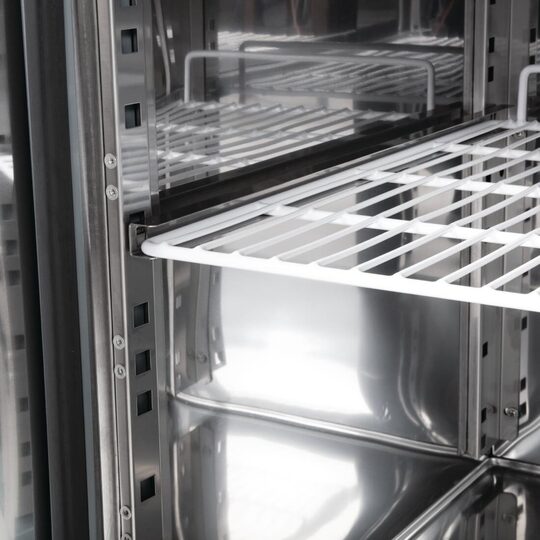 Drie deuren van de Polar professionele koelwerkbank
