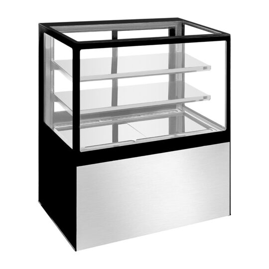 Professionele Polar gebakskoelvitrine 285 liter voor horeca