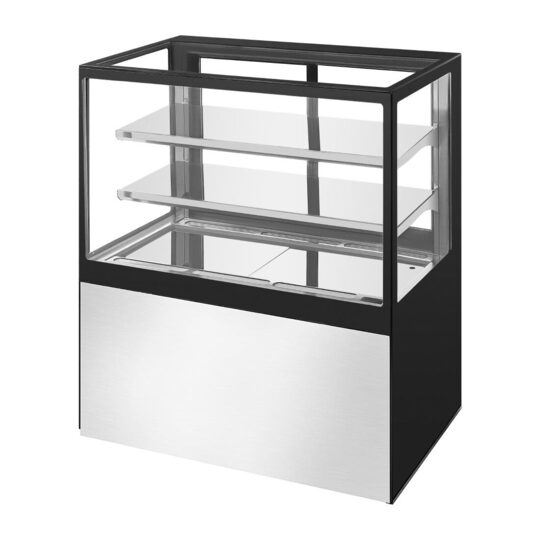 Verstelbare roosters in de Polar 285 liter koelvitrine