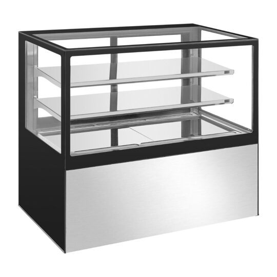 Professionele Polar gebakskoelvitrine 485 liter RVS