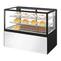 Zijaanzicht van de Polar 485 liter koelvitrine