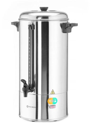 Stabiele basis Hendi percolator 15 liter RVS