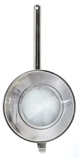 Hoogwaardige Hendi puntzeef 245 mm voor professionele keukens