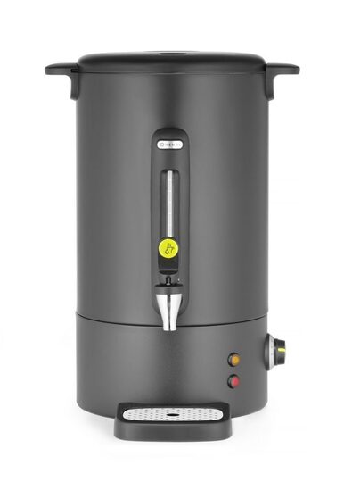 Detailopname van de Hendi 16 liter warme dranken ketel