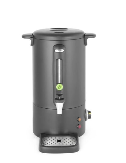 Modern design van de Hendi mat zwarte drankenketel