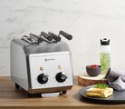 lassieke kwaliteit: De Hendi 261163 is een robuust RVS tosti-apparaat dat in elke professionele omgeving past.