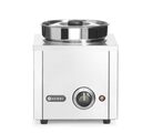 Professionele RVS soepwarmer van Hendi met 4 liter inhoud