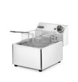 Duurzame RVS friteuse 6 liter van Hendi Kitchen Line