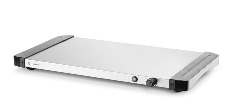 Bovenaanzicht van de Hendi warmhoudplaat 400W