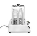 Binnenkant Hendi hotdog- en broodjeswarmer