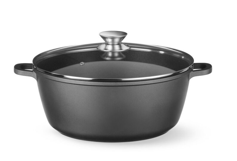 Hendi braadpan 7,5 liter met antiaanbaklaag voor professionele horecakeukens