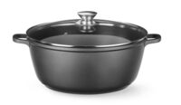 Professionele Hendi braadpan 7 liter met antiaanbaklaag