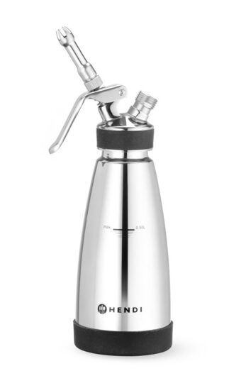 Duurzame Hendi thermo slagroomspuit voor de professionele keuken