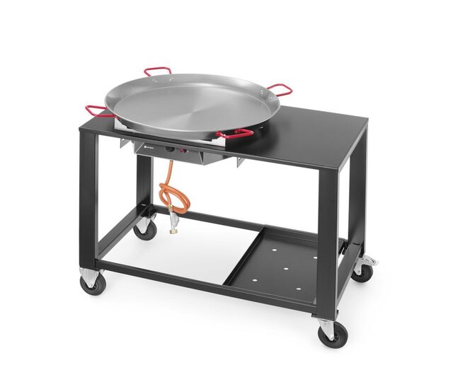 Detailopname van de Hendi Fiesta XL gasbarbecue