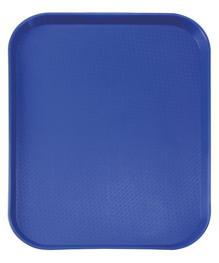 Hendi blauw rechthoekig dienblad 265x345 mm voor professioneel horeca gebruik