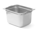 Hendi GN 1/2 container met handige intrekbare handgrepen