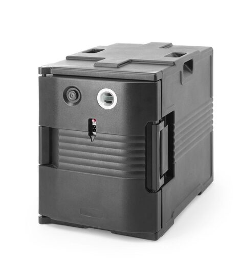 De Amerbox 707692 verwarmt uw gerechten actief tot 68°C voor een veilige serveertemperatuur.