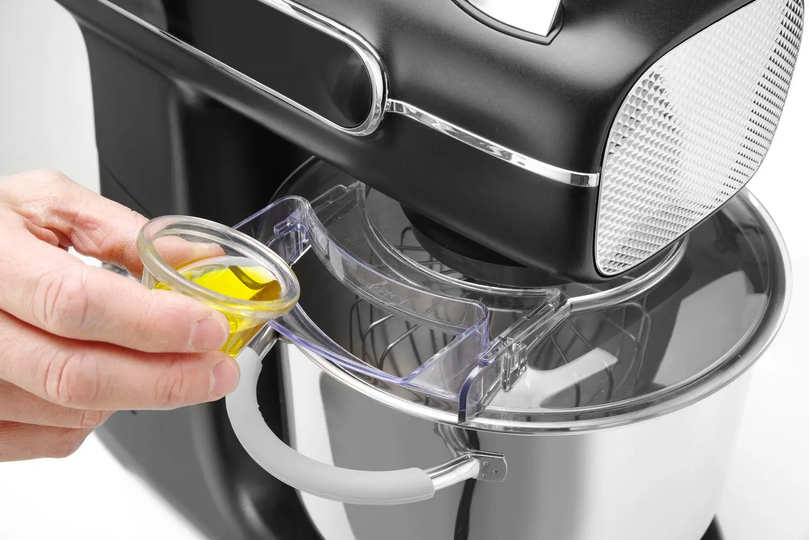 Makkelijk toevoegen van extra ingredienten via de zijkant van het apparaat