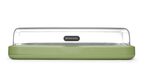 Hendi Uniq koeldisplay in groen met GN 1/1 RVS tray en transparante deksel voor buffet