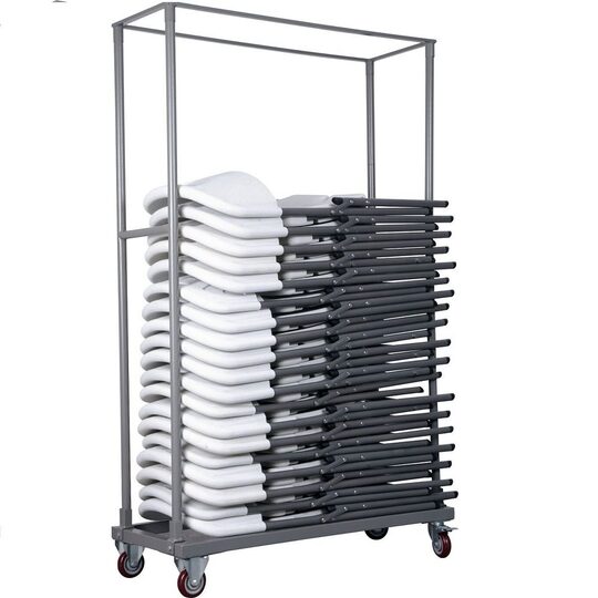 Hendi stoeltrolley voor 25 stoelen voor professioneel gebruik