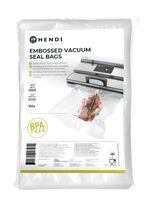 Hendi vacuümzakken met reliëf 200x300mm 100 stuks voor professioneel gebruik