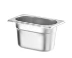 Hendi GN 1/9 gastronorm bak budget line 1,3 liter voor professionele horeca