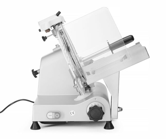 Vooraanzicht van de Hendi Kitchen Line 300mm snijmachine